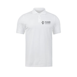 FEZARI Chess Academy Polo T-shirt - Blanc