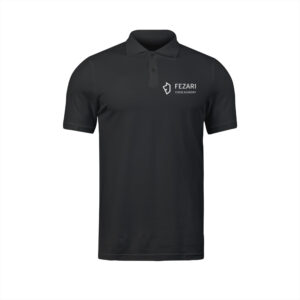 FEZARI Chess Academy Polo T-shirt - Noir