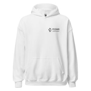 FEZARI Chess Academy Oversize Premium Hoodie - Blanc